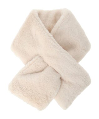 Green Parks カラーフェイクファーティペット Ivory