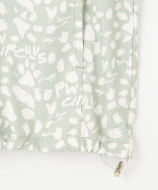 PW CIRCULUS 今が旬！【WOMEN】【洗える/ストレッチ】アニマルプリント ジップアップ フーデッド ブルゾン ゴルフウェア レディース ホワイト系5