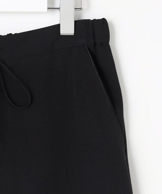 J.PRESS LADIES L 【セットアップ対応】Light ジョーゼット ワイド イージーパンツ ブラック系