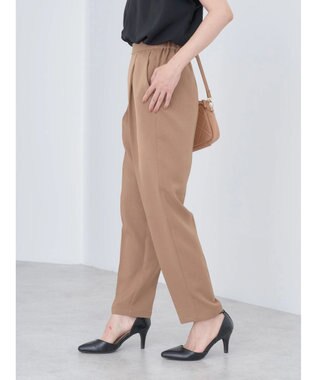 earth music&ecology テーパードパンツ Camel