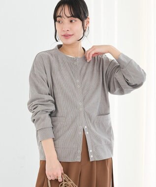 CRAFT STANDARD BOUTIQUE リングドットボタンカーディガン