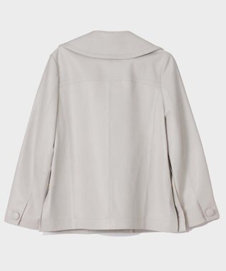 GRACE CONTINENTAL ラムレザーＰコート キナリ