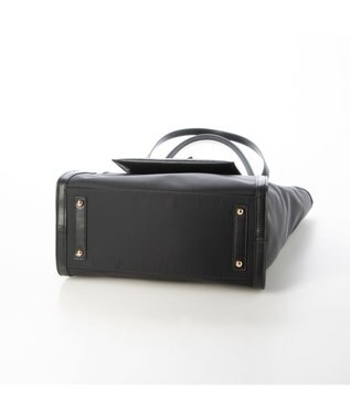 LA BAGAGERIE リサイクルレザー　フラップA4トート ブラック