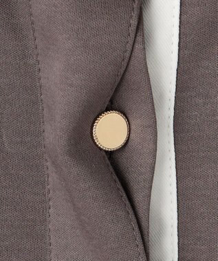 J.PRESS LADIES S 【WEB限定】コットンスムース ポロワンピース モカ系