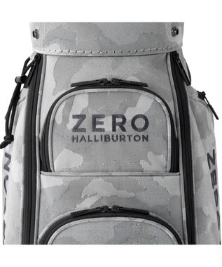 ZERO HALLIBURTON ジャガードカモ柄キャディバッグ JC Series ZHG-CB26 85231 グレーカモ