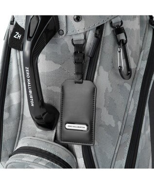 ZERO HALLIBURTON ジャガードカモ柄キャディバッグ JC Series ZHG-CB26 85231 グレーカモ