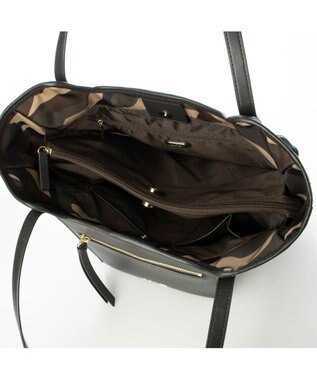 LA BAGAGERIE リサイクルレザー　フラップA4トート カモフラージュ