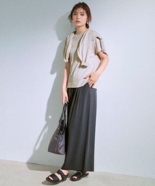 【新色追加/吸水速乾/イージーケア/UVカット/接触冷感】さらさらDRYパンツ