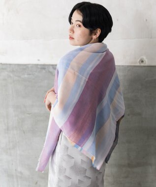 POLS 極細コットンストール Lサイズ パープル