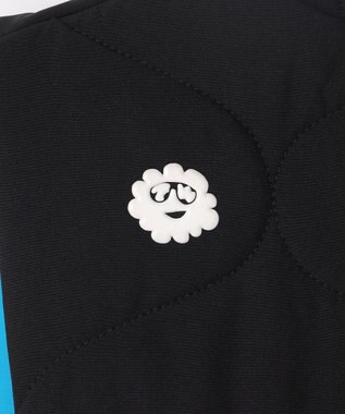 PW CIRCULUS 【撥水加工 / ストレッチ】【MEN】キルティング中綿インナーベスト ゴルフ ブラック系