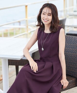 洗える 大人上品なノースリーブワンピース Tiaclasse ファッション通販 公式通販 オンワード クローゼット