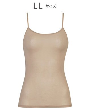 WACOAL インナー 【薄い、軽い、涼しい】 キャミソール 綿混素材 抗菌防臭 吸汗速乾性 通気性 背中高め 肌着 レディース CLA191 /ワコール