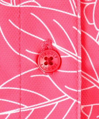23区GOLF 【WOMEN】遮熱エイトムーブ リーフポロシャツ ピンク系5