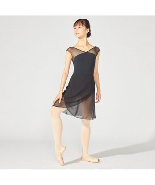 Chacott 巻きスカート ブラック