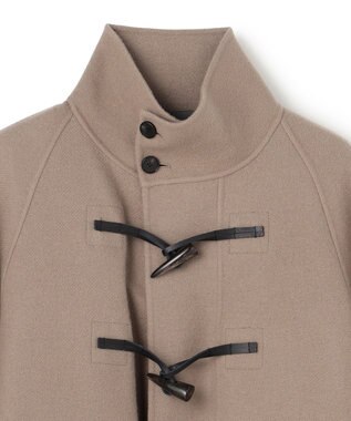 uncrave メルトンリバー ミドルダッフルコート トープ