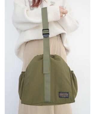 CRAFT STANDARD BOUTIQUE ＜PENDLETON × MARIE INABA＞ DRAW 2WAY BAG Olive