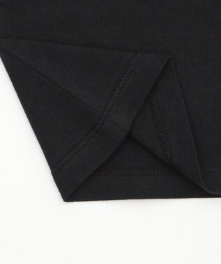 WEGO ラインストーンハートグラフィックちびT ブラック