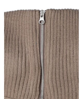 Green Parks ・ＥＬＥＮＣＡＲＥ　ＤＵＥ　スエードポンチハーフＺＩＰ Gray Beige