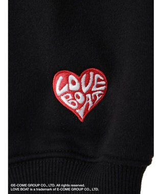 Green Parks ■別注　ＬＯＶＥ　ＢＯＡＴ　ショートＺＩＰパーカー Black