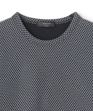 JOSEPH HOMME チャンディーガルジャージー　クルーネックカットソー ブラック系