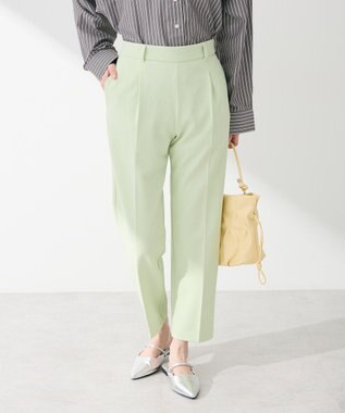 Green Parks きれいシルエットパンツ（テーパード） Mint