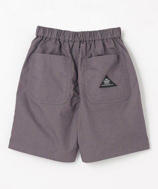 ANY KIDS ポプリン ハーフパンツ チャコール