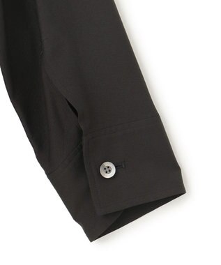 BEIGE， 【洗える】AMARYLLIS / ウエストベルトシアーサファリジャケット Black