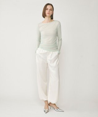 GRACE CONTINENTAL レイヤードカットトップ ライトグリーン