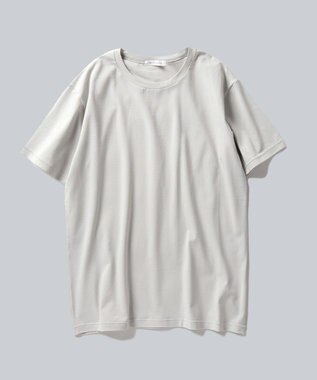 WHITE MAILS 【UNISEX】SPANDEX PAPER JERSEY CREW NECK Tシャツ クリーム
