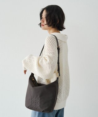 russet コーデュラナイロン2WAYショルダーバッグ(CE-1681) D.Brown