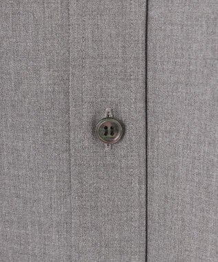 NAVE 【ReNAVE】ウォッシャブルツイル シャツドレス チャコール系