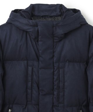 JOSEPH HOMME コマスウェード　ダウンコート ネイビー系