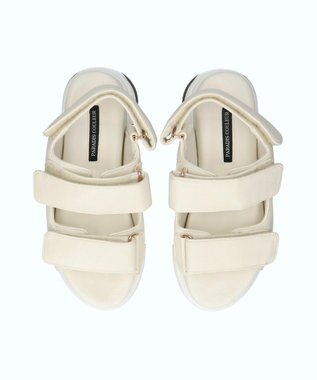 Bridget Birkin 【PARADIS COULEUR】パフィーベルトサンダル オフホワイト