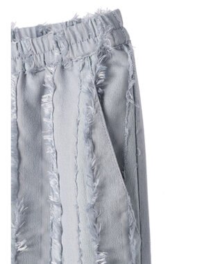 Green Parks ・ＳＵＧＡＲ　ＳＰＯＯＮ　フリンジジャカードパンツ Light Gray