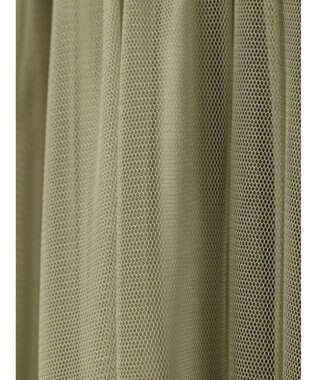 earth music&ecology チュールフレアスカート Khaki