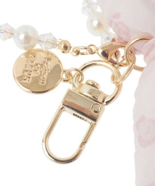 Maison de FLEUR リボンレオパードパールストラップ Light Pink