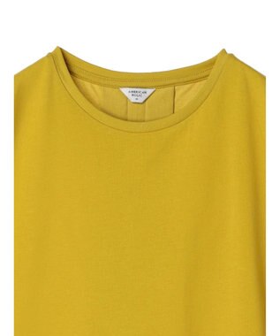 AMERICAN HOLIC 接触冷感バックタックカットプルオーバー Yellow