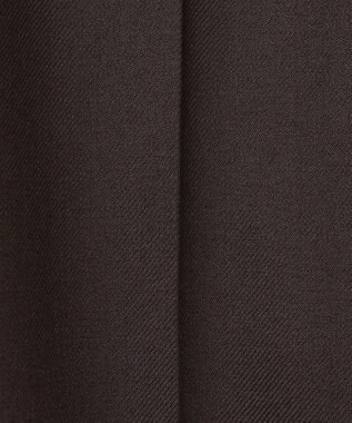 ICB 【洗える】プロヴィスウールツイル スティックパンツ チャコール系