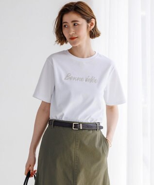 23区 【~6/28まで受注生産】カスタマイズ スパンコール刺繍 半袖 Tシャツ