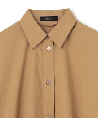 JOSEPH ポプリン　シャツドレス Cassonade