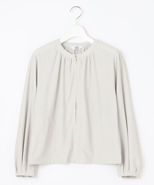 J.PRESS LADIES シアー ブルゾン ベージュ系