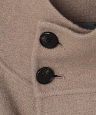 uncrave メルトンリバー ミドルダッフルコート トープ