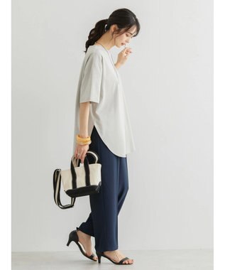 AMERICAN HOLIC 抗菌防臭　Ｄａｉｌｙ！　裾ラウンドカットチュニック Light Gray