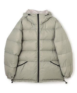 UNFILO MENS 【OCEANS YouTube 掲載】TAION×UNFILO リバーシブルフードダウン ライトグレー×セージグリーン