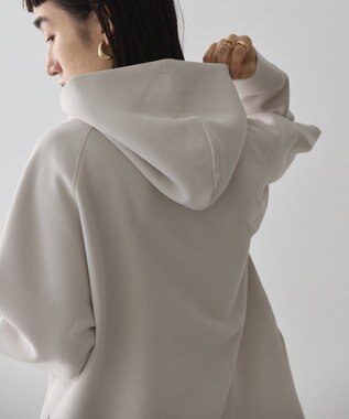 AMERICAN HOLIC サイドスリットポンチパーカー Gray Beige