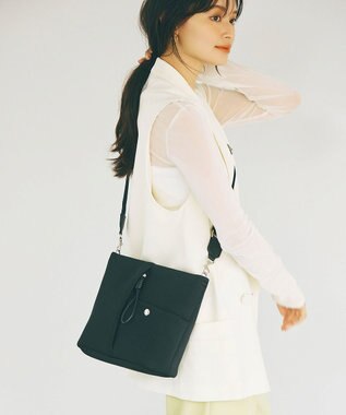 TOPKAPI 【Breath TOPKAPI】SORT ソート ネオプレン ショルダーバッグ ブラック