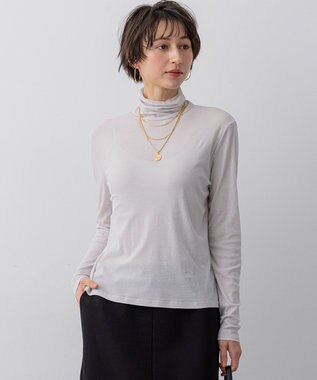 23区 S 【先行予約】シアーフライス レイヤード タートル カットソー