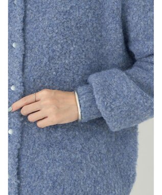 earth music&ecology ブークレカーディガン Dark Blue