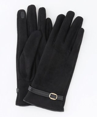 ANY SIS 【スマートフォン対応】バックルベルト グローブ ブラック