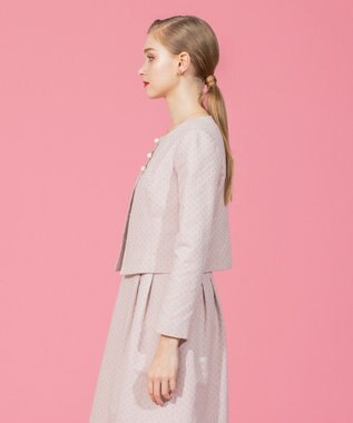 TOCCA 【消臭＆洗える】FIORE ジャケット ピンク系